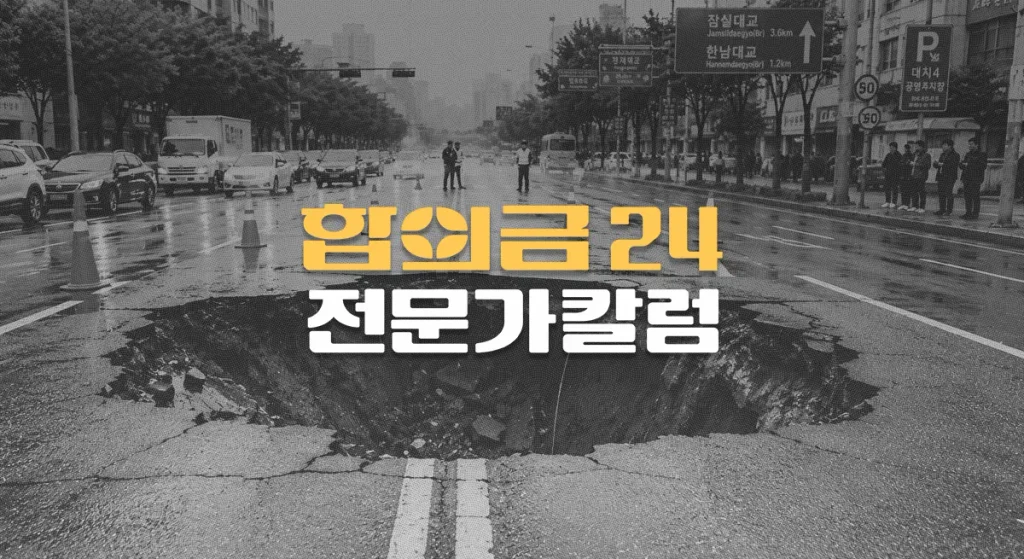 싱크홀 사고, 누구의 책임인가? 지자체 상대 손해배상 가능성 커져