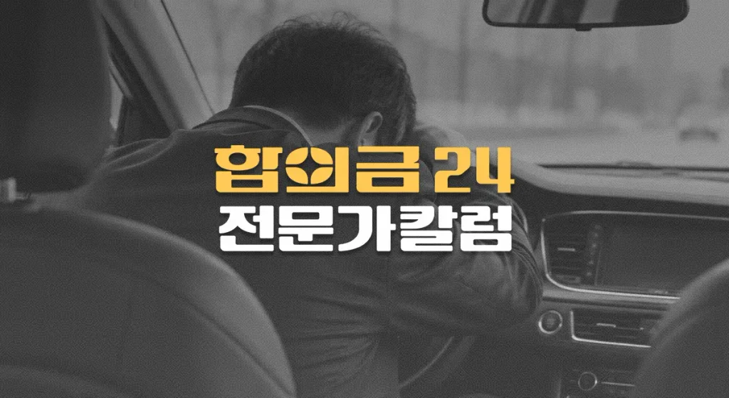 음주운전 가해자도//받을 수 있는//돈이 있을까?//보험금과 보상금