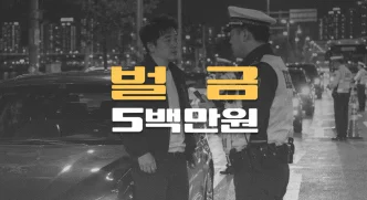 음주운전//신호대기 차량 추돌,//전치2주 요추염좌(S33.5),//벌금 5백만원